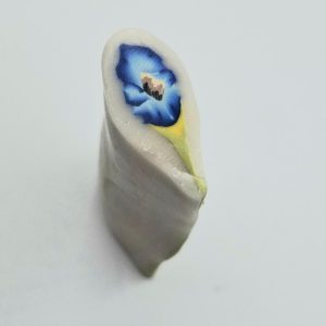 Blue Flower, raw cane, Cottage core, Unbaked polymer clay , Raw polymer cane
