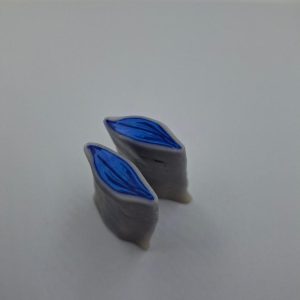 Blue leaf canes, Blue Flower Canes , Flower canes, Polymer Clay Canes