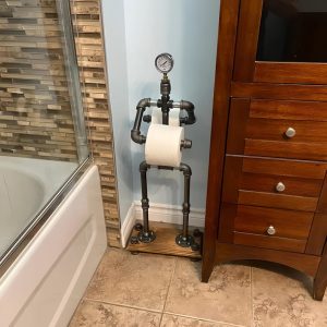 Robbie the toilet paper stand butler - toilet paper stand - toilet roll butler