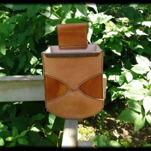 Handmade Leather Shotgun Shell Belt Bag, leather shotgun, sheet shooting, hand made shotgun bag