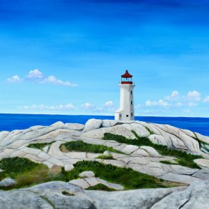 Peggy's Cove Lighthouse Print