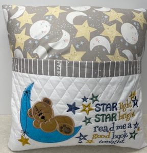 Book Pocket Pillow Slip Cover