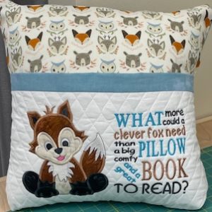 Book Pocket Pillow Slip Cover