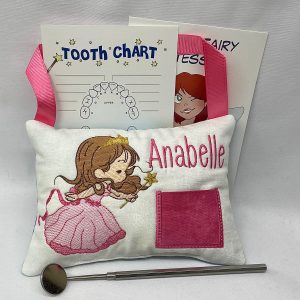 Magical Fairy Tooth Pillow by Tooth Fairy Tess - Personalized