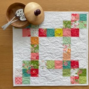 Quilted Spring Table Topper