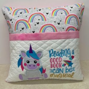 Book Pocket Pillow Slip Cover