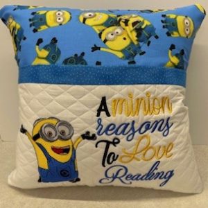 Book Pocket Pillow Slip Cover