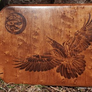 'Salish Moon Song' wooden cutting board/charcuterie board
