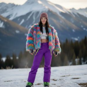 Twist Knit Hat Toque Beanie Dark Rose