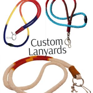 Your Colors, Your Style: Custom Beaded Lanyard Keyring