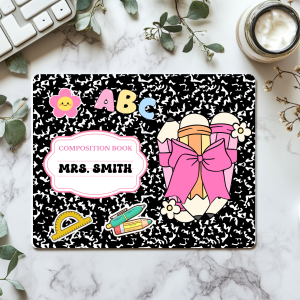 teacher theme mousepads