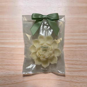 Wedding Thank You gift for guests - Lotus Flower Candle