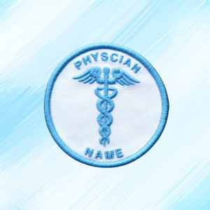 Personalized Doctor Patch, Embroidered Patches