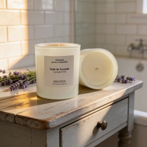 Lavender Veil Soy Candle, 227 g.
