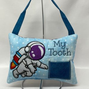 Astronaut Tooth Fairy Pillow by Tooth Fairy Tess- Personalized
