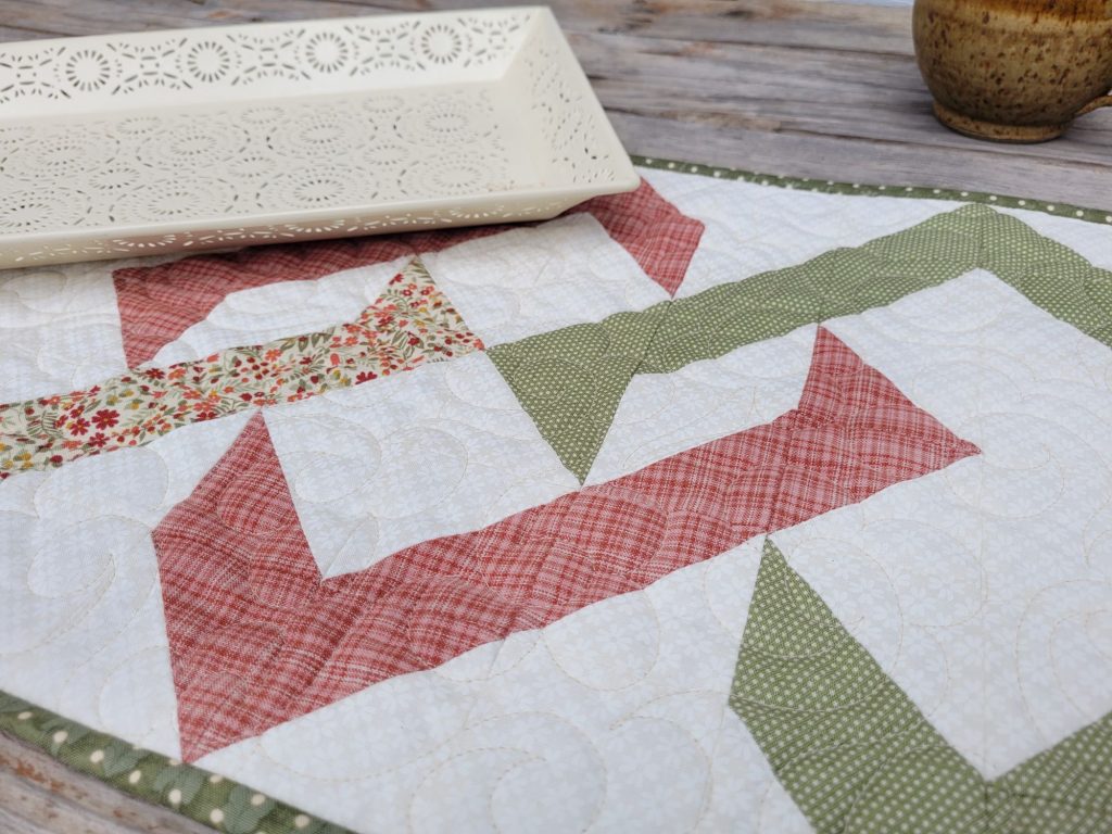quilted table runner