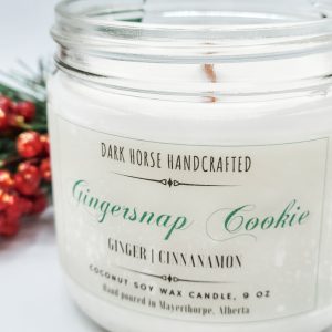 Gingersnap Cookie - Scented Coconut Soy Candle