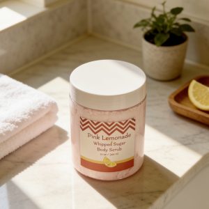 Pink Lemonade Whipped Foaming Sugar Body Scrub, 10 oz/300 ml